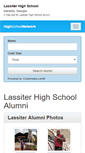 Mobile Screenshot of lassiterhighschool.net