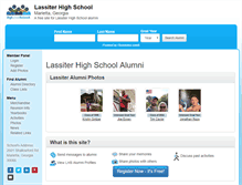 Tablet Screenshot of lassiterhighschool.net